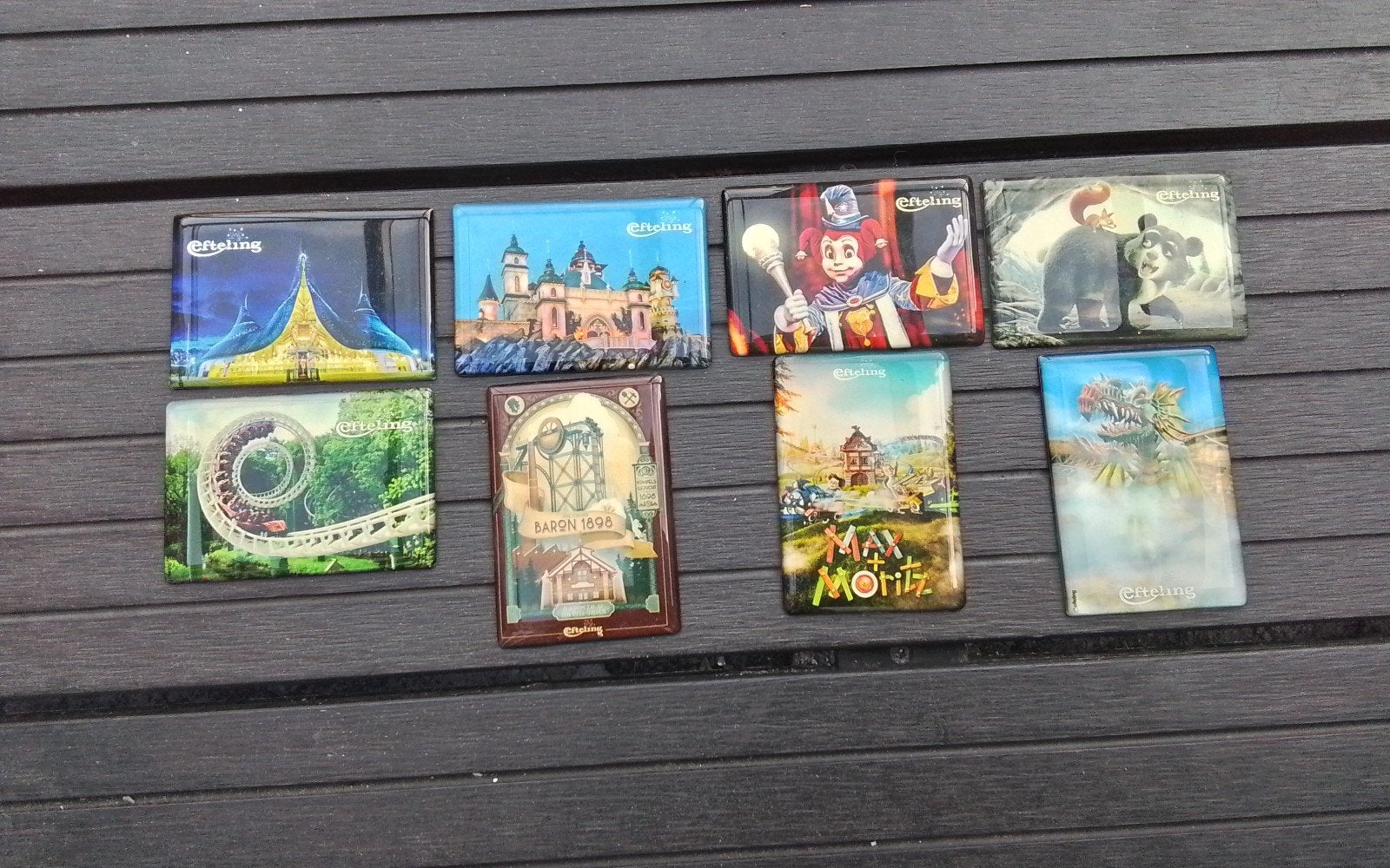 Diverse Efteling magneten - Pardoes, Symbolica, Python, Verzamelen, Ophalen of Verzenden, Zo goed als nieuw, Gebruiksvoorwerp