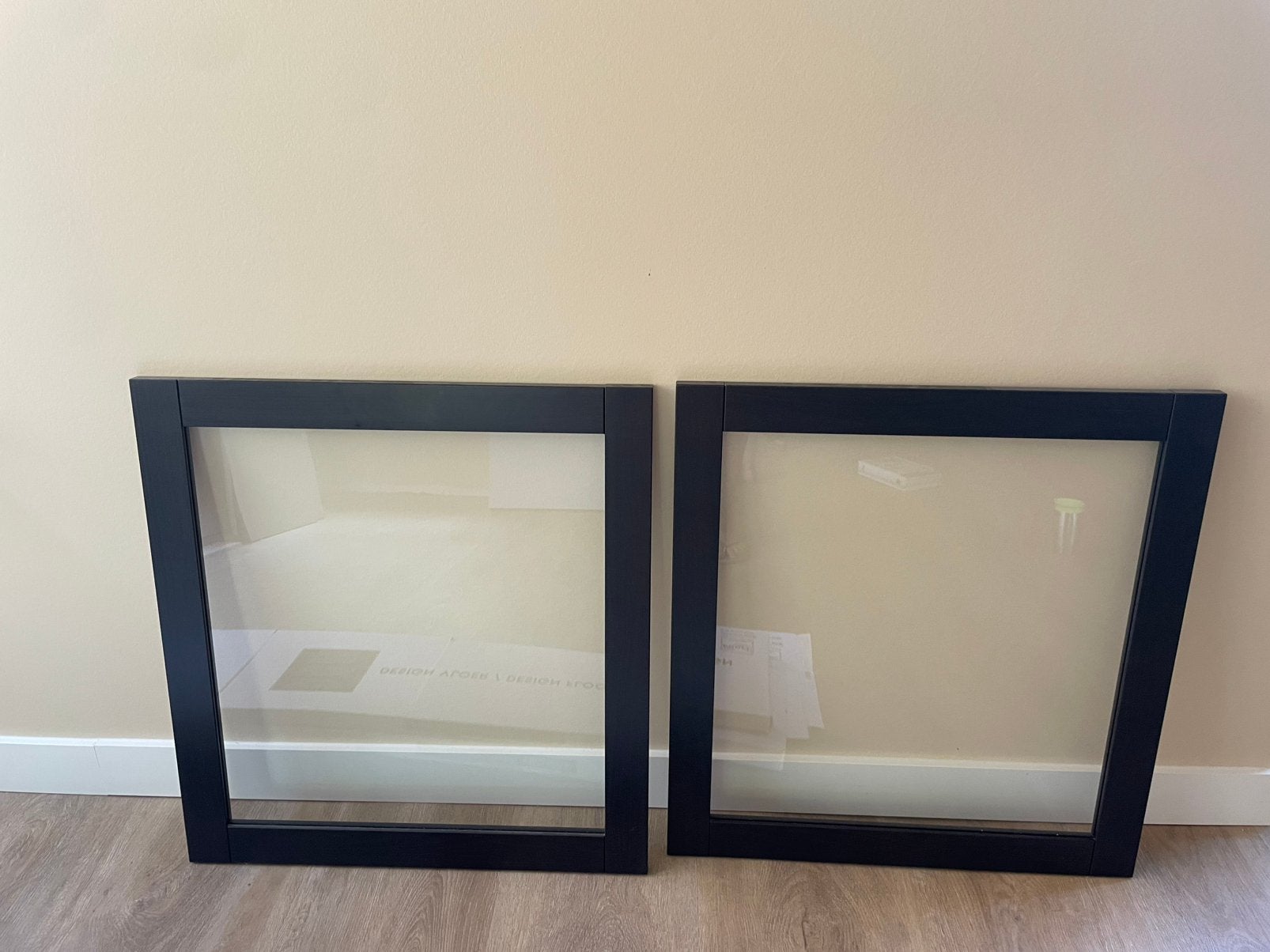 BESTA ikea deurtjes, Ophalen, Zo goed als nieuw, Glasplaat, Minder dan 80 cm