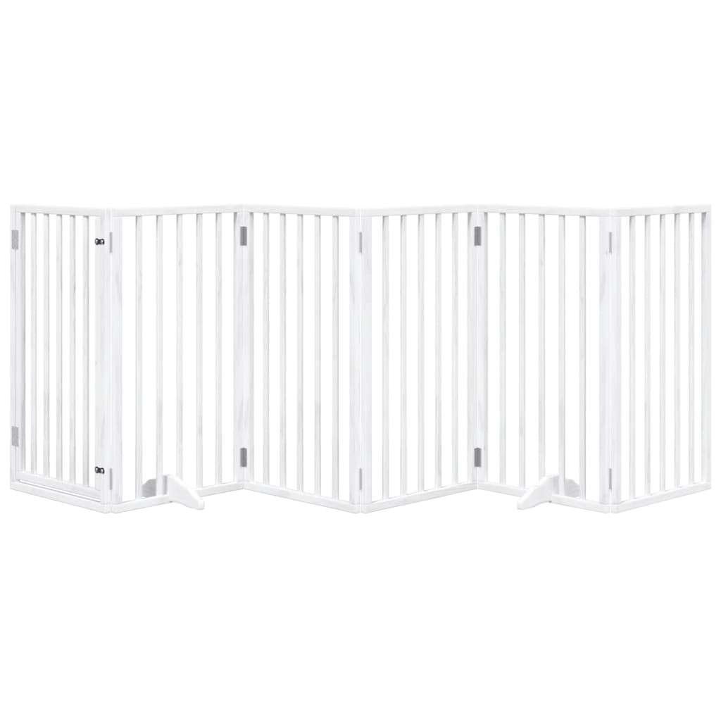 Hondenhek opvouwbaar wit 6 panelen 300 cm GRATIS VERZENDING, Overige typen, Overige merken, Verzenden, Nieuw