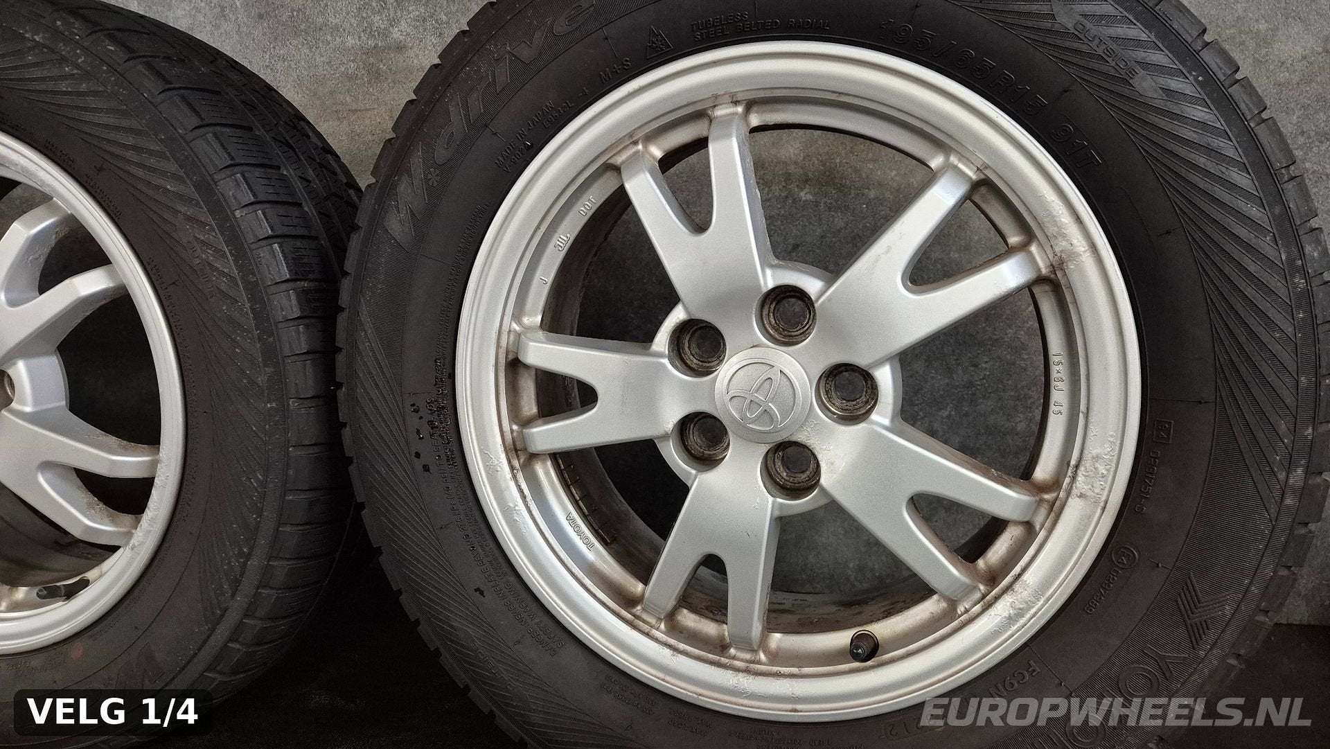 15 inch Toyota Prius XW30 Plug-in velgen winterbanden, Gebruikt, 15 inch, -, -