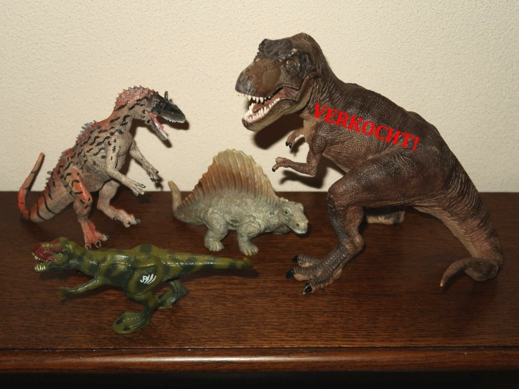 div. dinosaurussen, oa. Jurassic Park, Hasbro, Verzenden