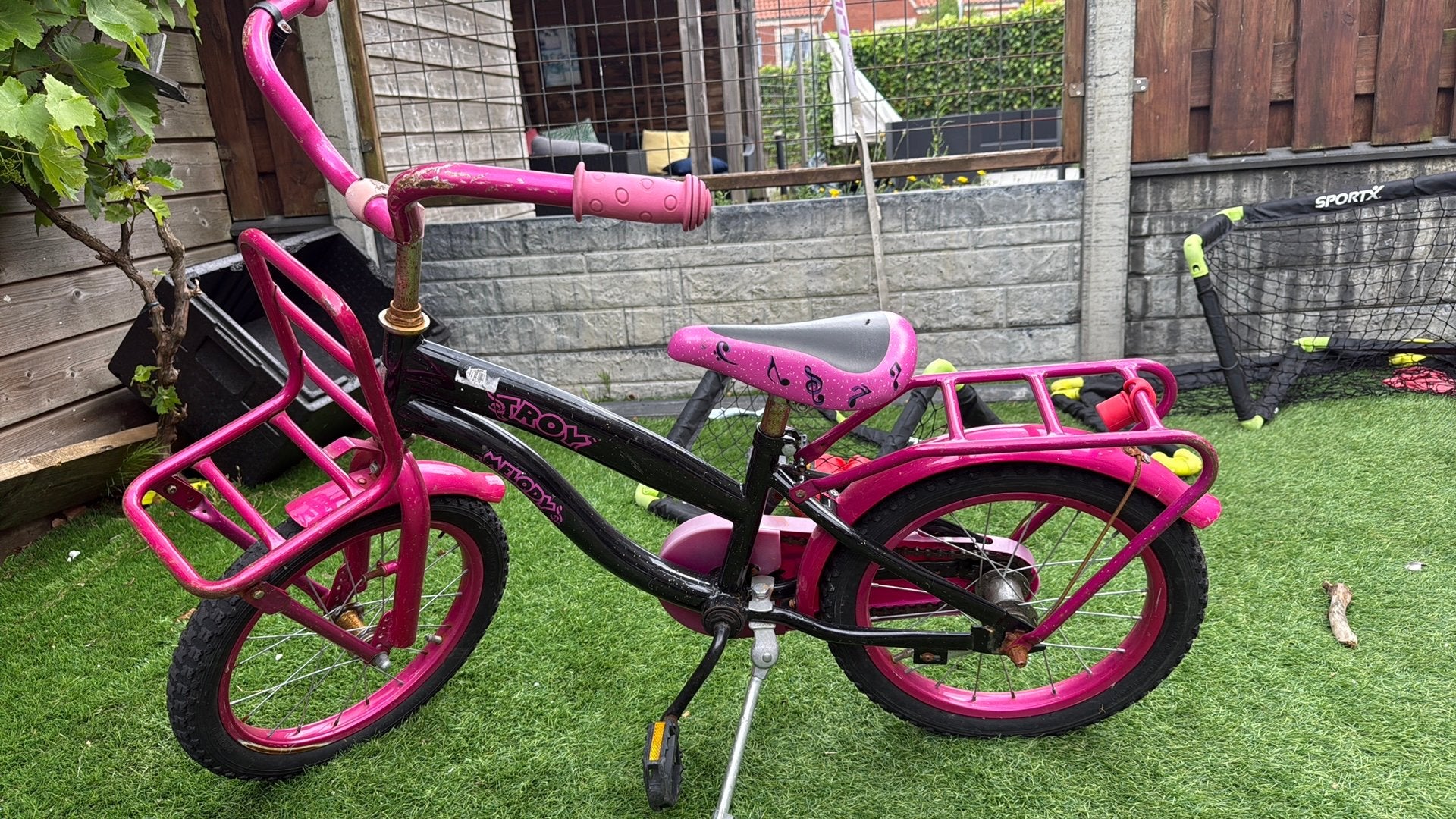 Super leuke meisjes fiets, Fietsen en Brommers, Ophalen of Verzenden, Gebruikt, 16 tot 18 inch