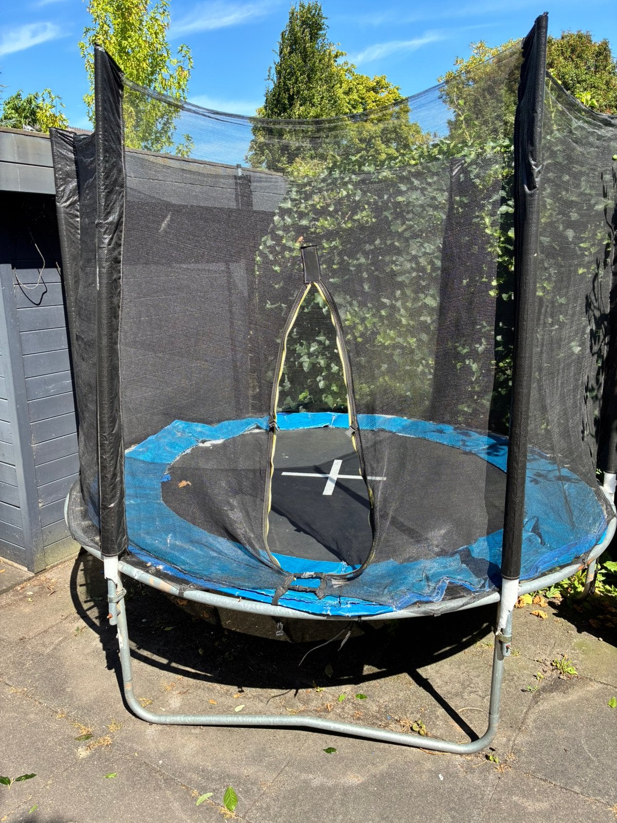 Trampoline, Kinderen en Baby's, Speelgoed | Buiten | Trampolines, Ophalen, Zo goed als nieuw