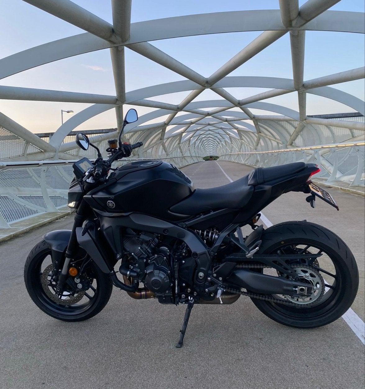 Yamaha MT-09 (2024) Zo goed als nieuw! (Garantie tot 2029), Ophalen, Gebruikt