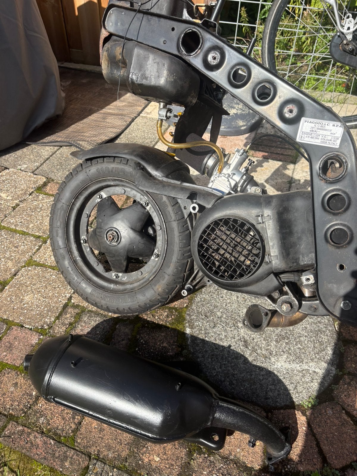 Piaggio Skipper Blok met duitse papieren, Ophalen of Verzenden, Zo goed als nieuw, Blok