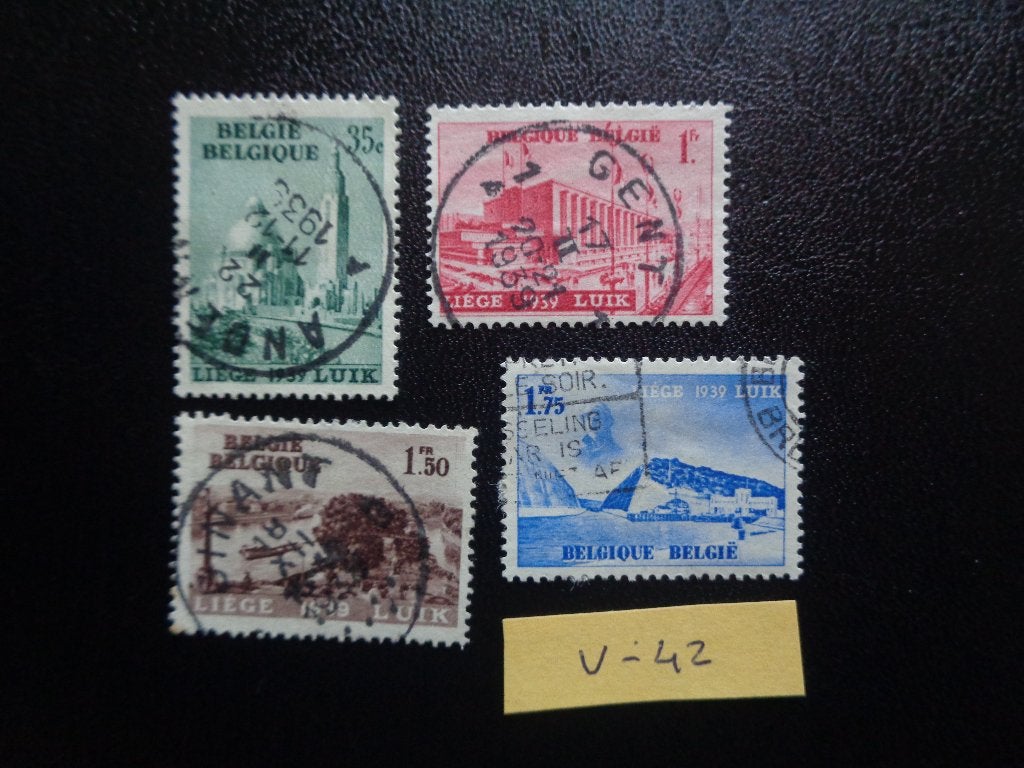 belgie - postzegel tentoonstelling luik 1938 (v-42), Postzegels en Munten, Postzegels | Europa | België, Ophalen of Verzenden