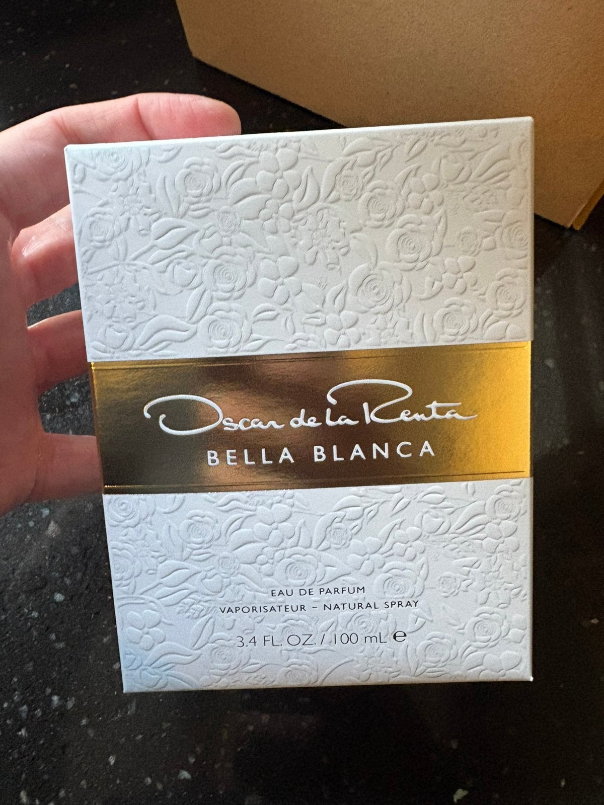 Oscar de la Renta Bella Blanca eau de parfum - 100 ml, Ophalen of Verzenden, Zo goed als nieuw