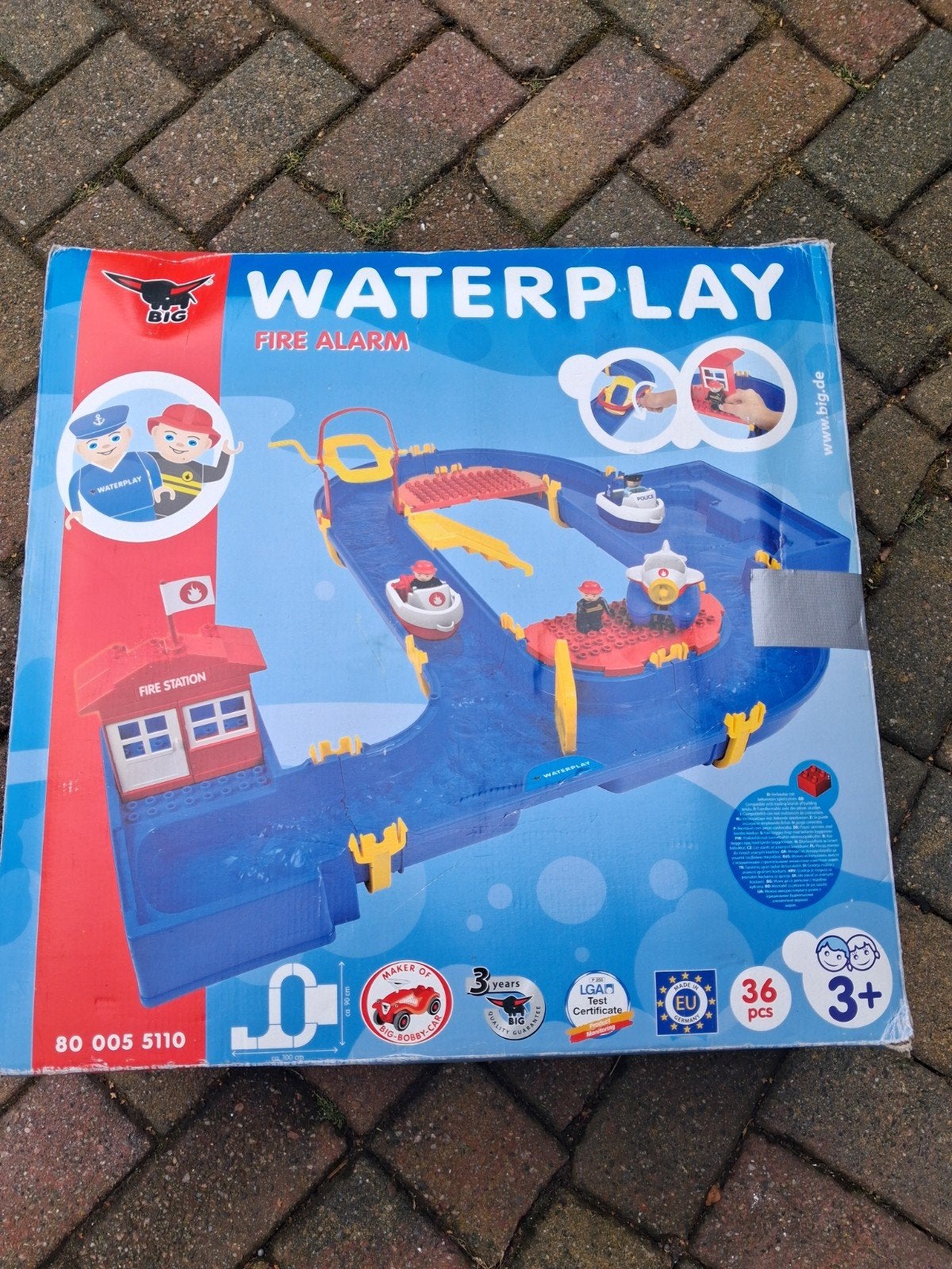Waterbaan, Ophalen, Gebruikt
