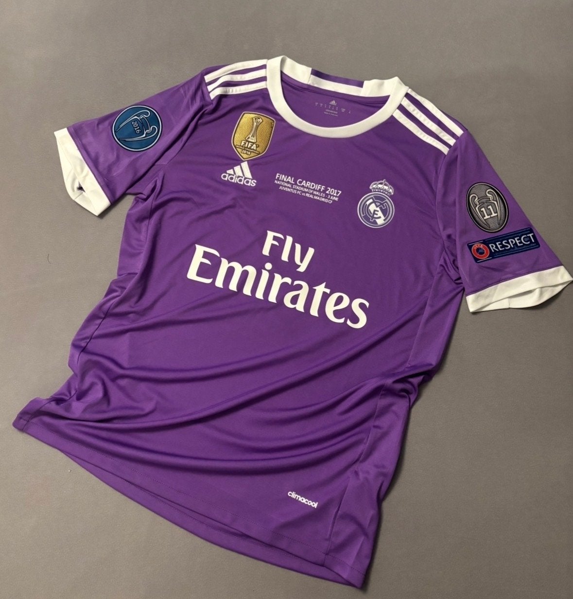 Real Madrid Ronaldo 2015/2017 Champions League maat s, Verzenden, Paars, Nieuw, Voetbal