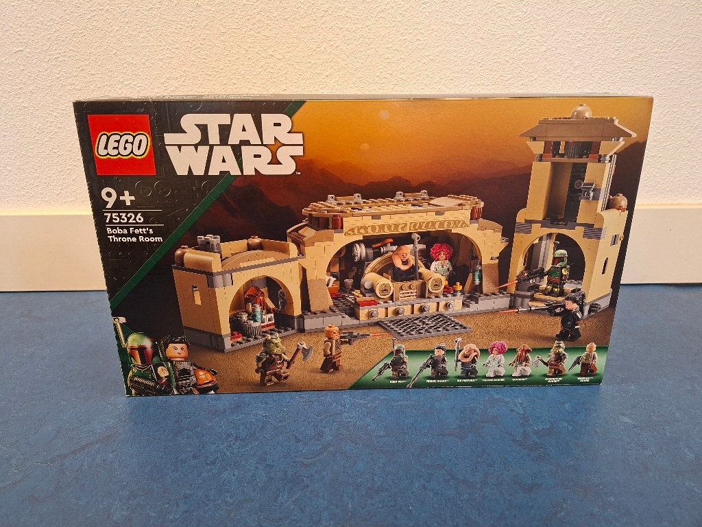 LEGO Star Wars 75326 Boba Fett's Troonzaal - Nieuw in doos, Star Wars, Lego, Nieuw, Ophalen of Verzenden