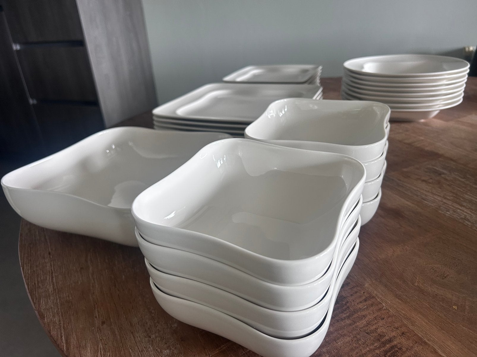 Stijlvol Villeroy & Boch Vivo design 0701servies wit 33 stuk, Huis en Inrichting, Keuken | Servies, Ophalen, Villeroy & Boch, Zo goed als nieuw