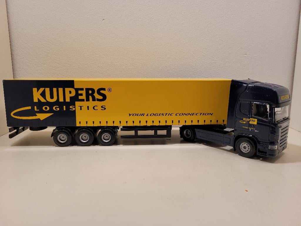 CSE Scania Kuipers Logistics, Hobby en Vrije tijd, Modelauto's | 1:50, Ophalen of Verzenden, Nieuw, Bus of Vrachtwagen, Overige merken