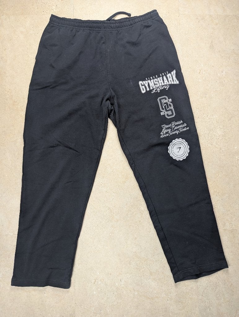 Gymshark Lifting Club Joggingbroek - Zwart XXL, Fitness, Verzenden, Overige maten, Zo goed als nieuw