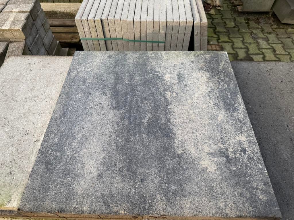 Restpartij 13,32 m2 terrastegel 60x60x4 grezzo, Ophalen, Nieuw, Beton, Terrastegels