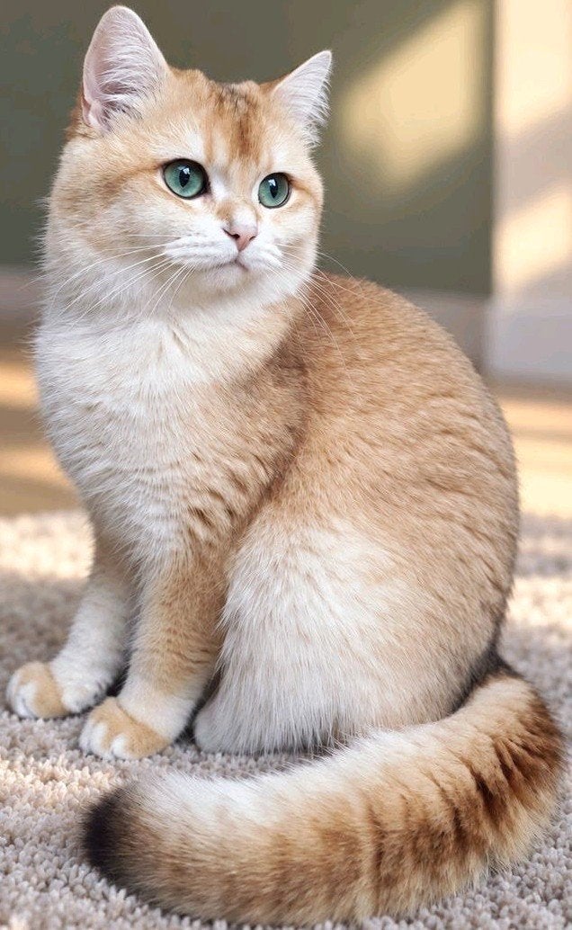 Dekkater Britse Korthaar Black Golden, Stamboom, inc.FivFelv