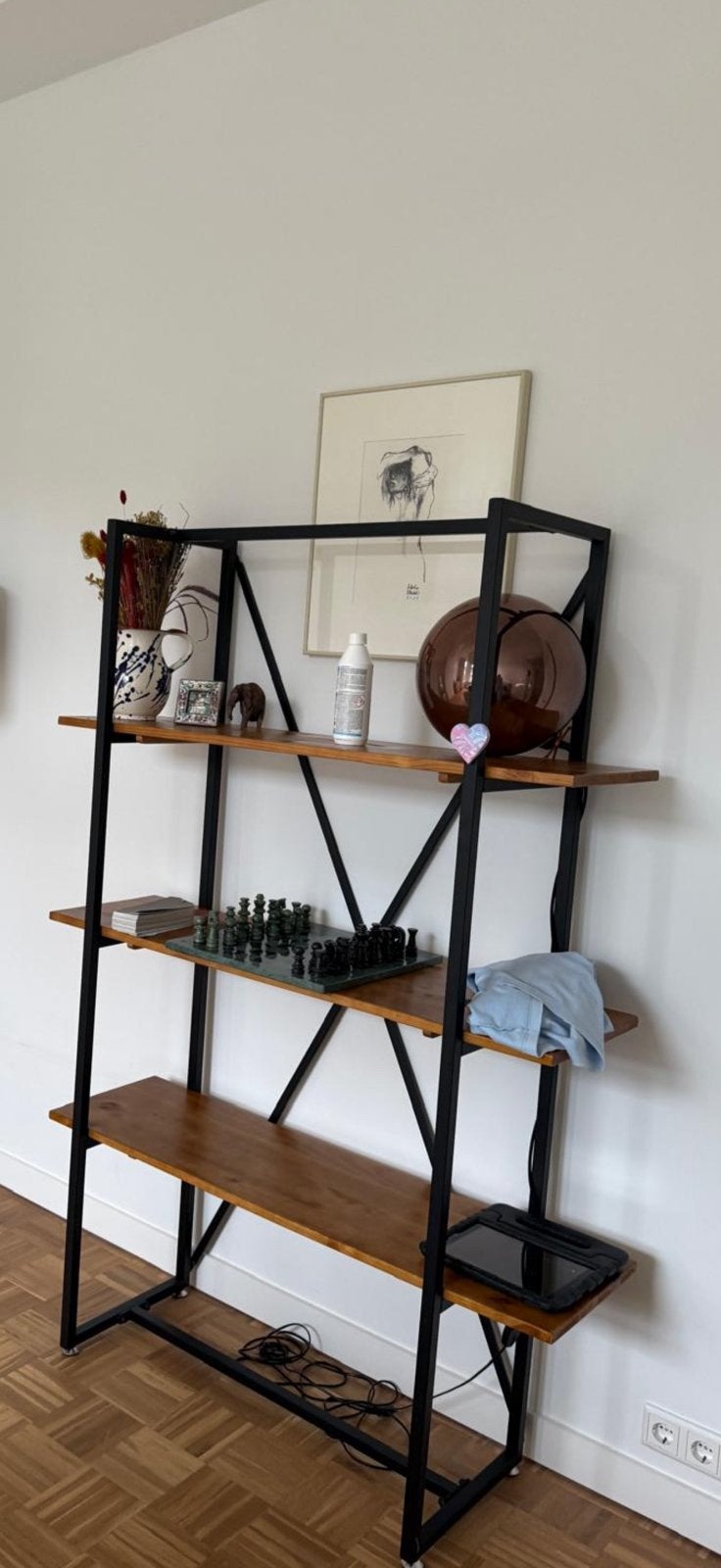 Kast, Huis en Inrichting, Kasten | Wandmeubels, Ophalen, Zo goed als nieuw, Minder dan 150 cm, Minder dan 100 cm