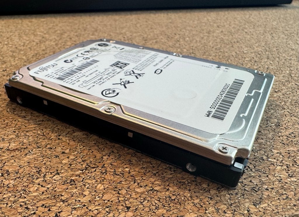 Fujitsu 300GB HD MHX2300BT SATA, Intern, Gebruikt, 300 GB, Ophalen of Verzenden