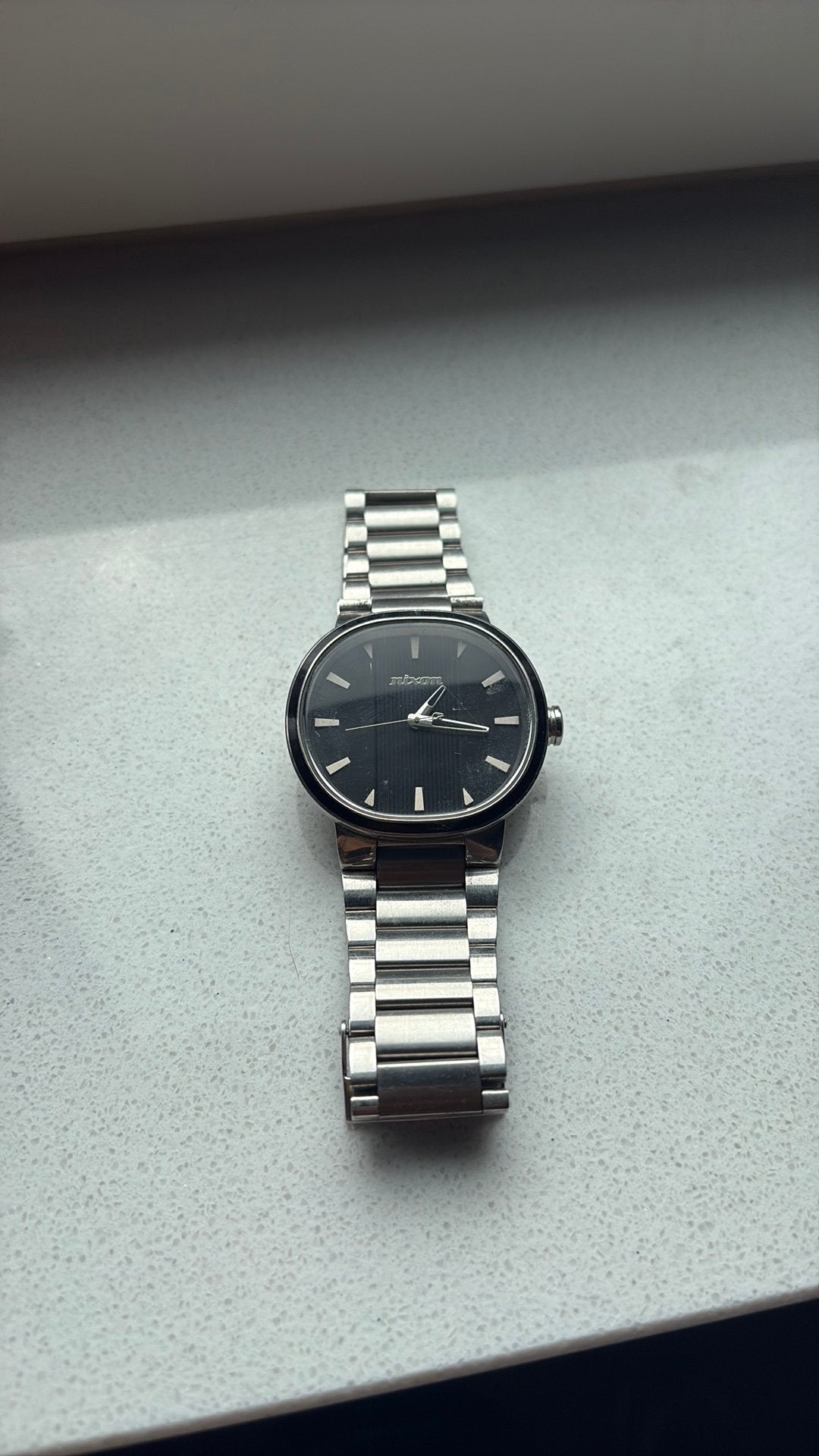 Originele Nixon Horloge., Ophalen of Verzenden, Zo goed als nieuw, Leer, Overige merken