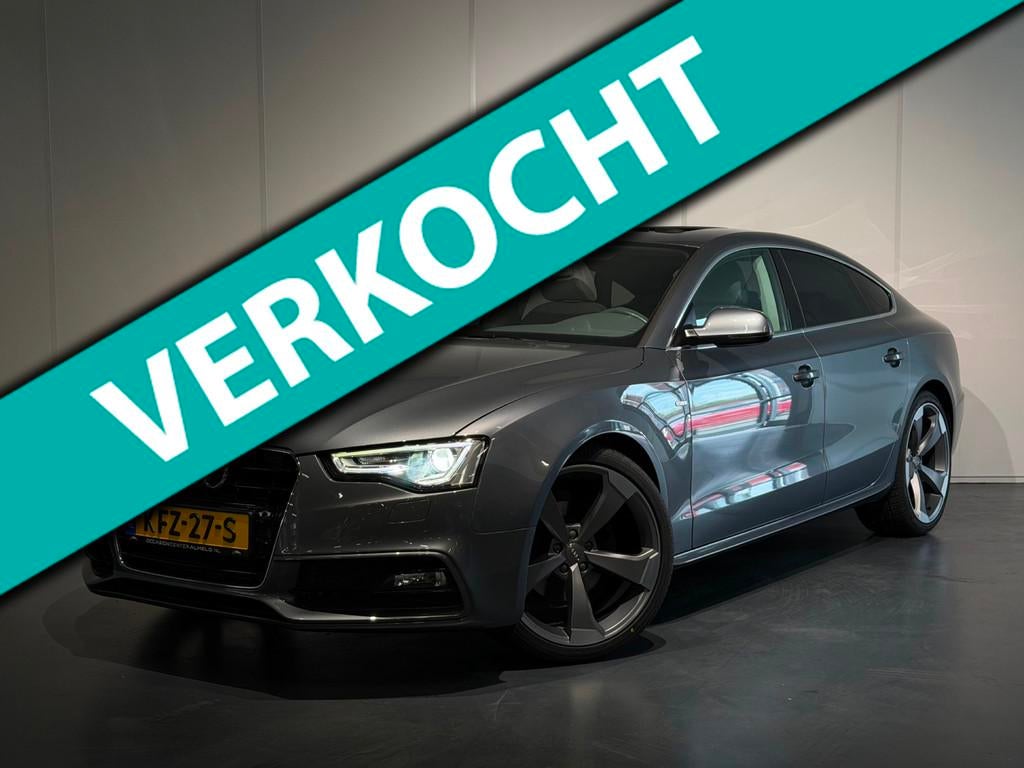 Audi A5 Sportback 1.8 TFSI S-Tronic S-Line /Clima/ACC/Schuif, Stof, Gebruikt, Euro 6, 4 cilinders