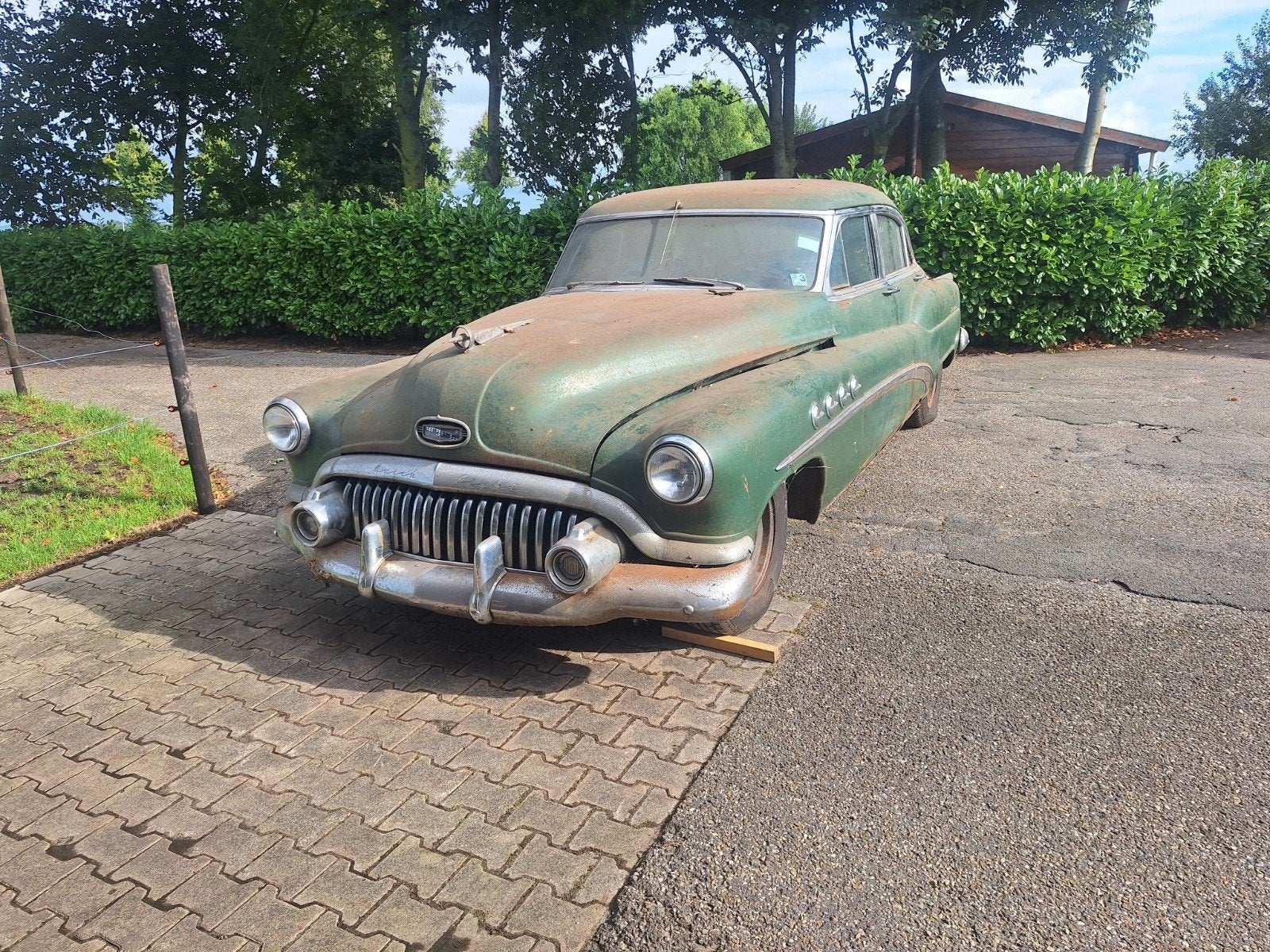 Buick Roadmaster 1952 / Project / Interesse Peiling, Auto's, Sedan, Groen, 8 cilinders, Overige modellen