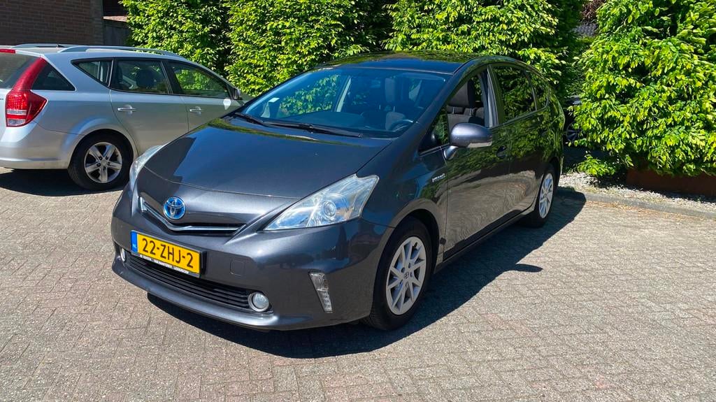 Toyota Prius Wagon 1.8 Aspiration 96g 7X PLACE, Auto's, Toyota, Euro 5, Gebruikt, Zwart, 4 cilinders