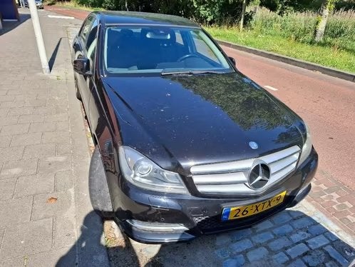 Mercedes-Benz C-Klasse C200cdi BE Aut7 2011 Zwart, Auto's, Automaat, 1800 kg, Zwart, 4 cilinders