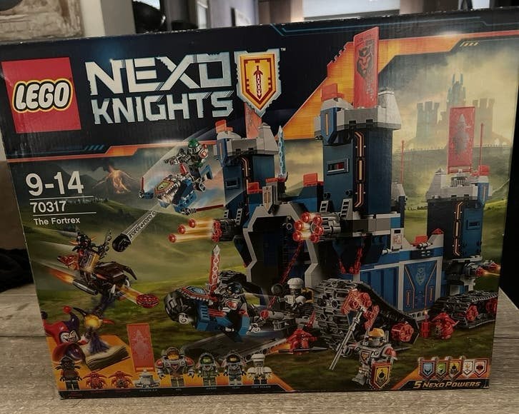 LEGO Nexo Knights 70317 The Fortrex - Compleet, Gebruikt, Overige thema's, Lego, Ophalen of Verzenden