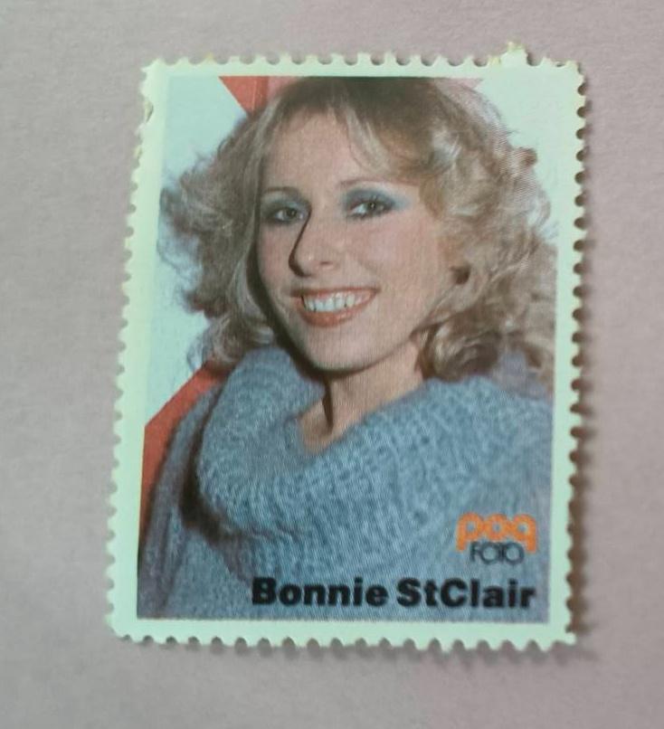 Popfoto zegel Bonnie Stclair, Ophalen of Verzenden, Nieuw, Foto of Kaart