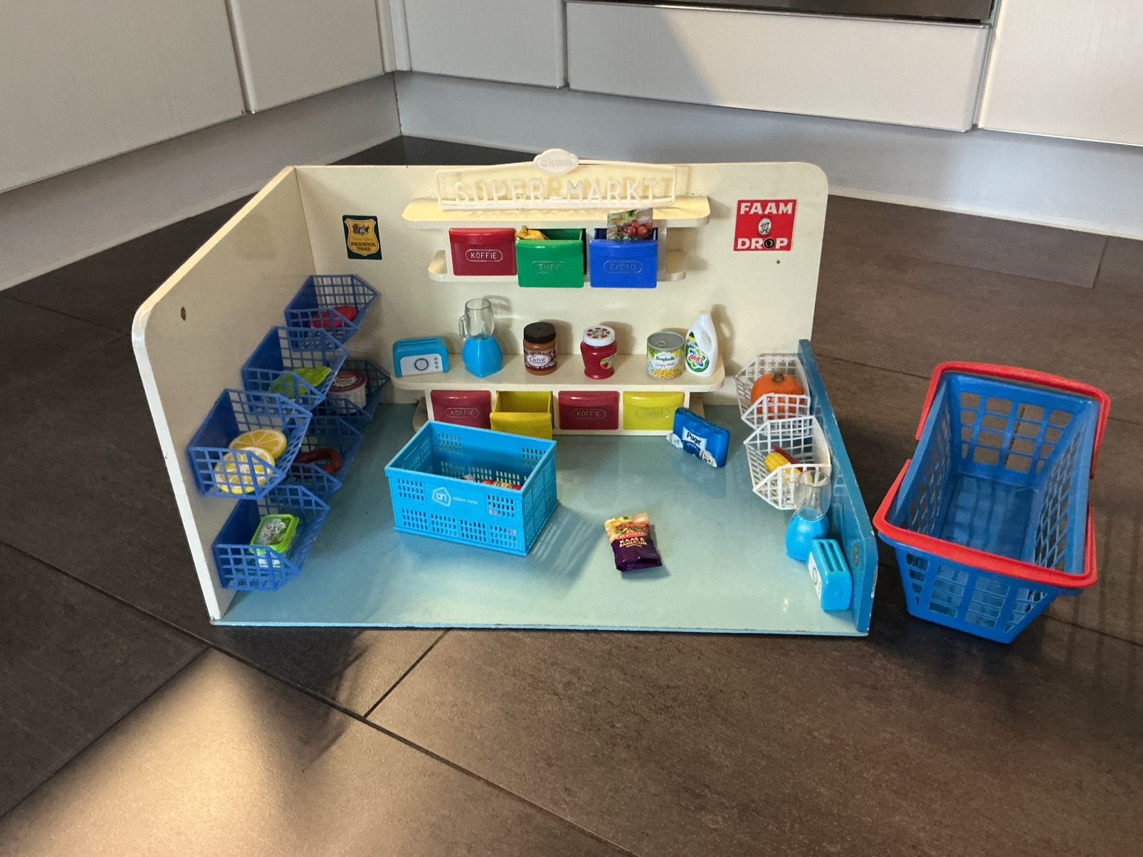 Te koop antieke mini supermarkt met wat spulletjes erbij, Ophalen of Verzenden
