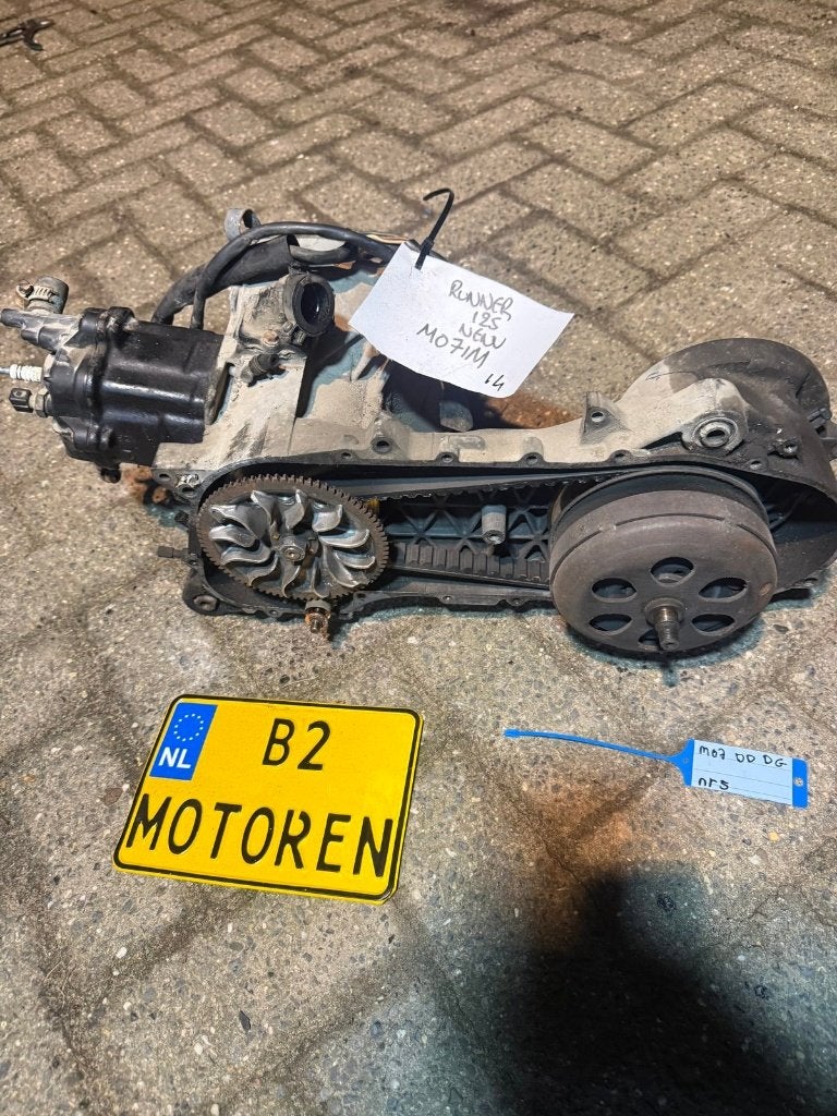Motorblok M07 DD DG, compleet, Ophalen of Verzenden, Gebruikt, Blok, Piaggio