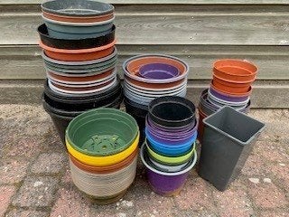 Binnenpotjes, Ophalen, Kunststof, Gebruikt, Rond