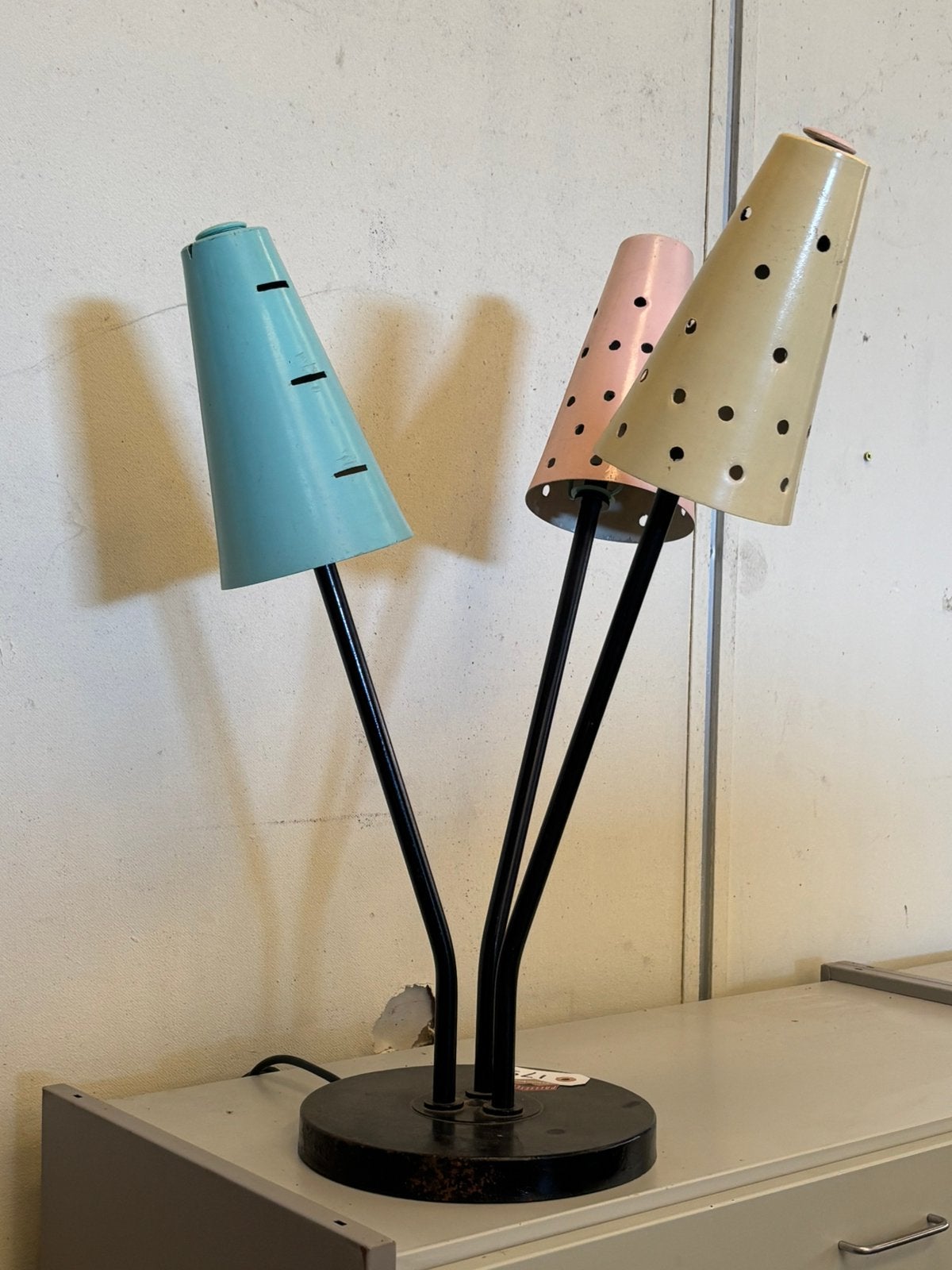 Vintage lamp, Ophalen, Gebruikt, Vintage, 60 cm