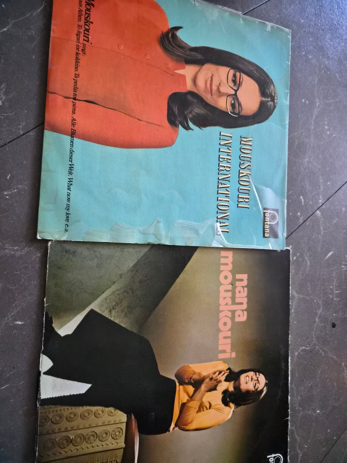 Vinyl lp Nana Mouskouri 2 stuks, Ophalen of Verzenden, Gebruikt, 12 inch