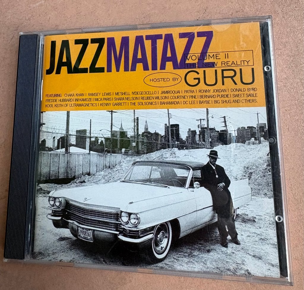 Guru - 'Jazzmatazz, Vol. 2: The New Reality', Ophalen of Verzenden, Zo goed als nieuw, Inclusief boekje, Album