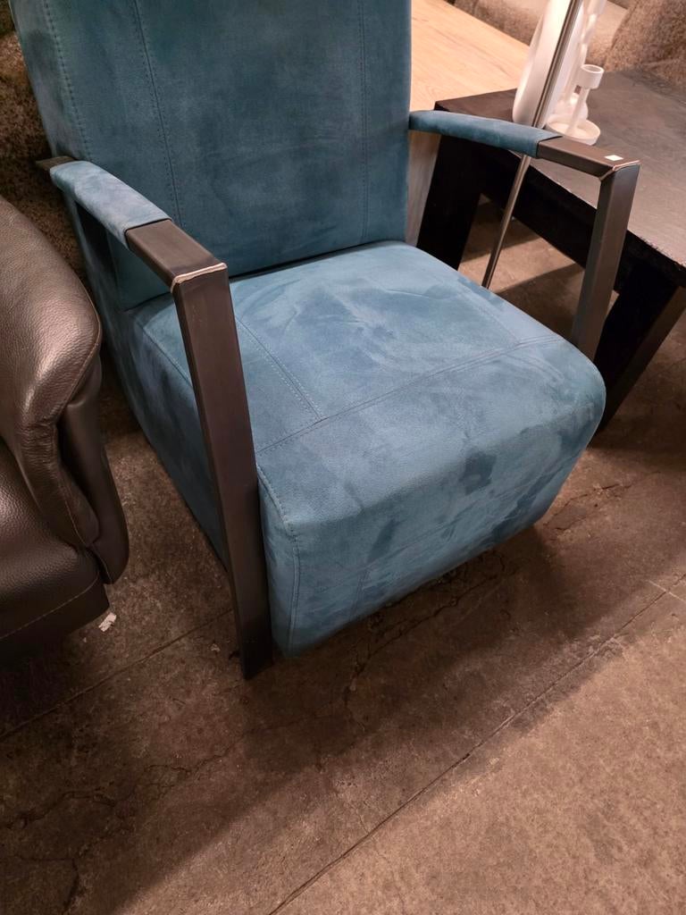 Fauteuil NIEUW! Zithoogte 45cm, Huis en Inrichting, Ophalen, Minder dan 50 cm, ., 75 tot 100 cm