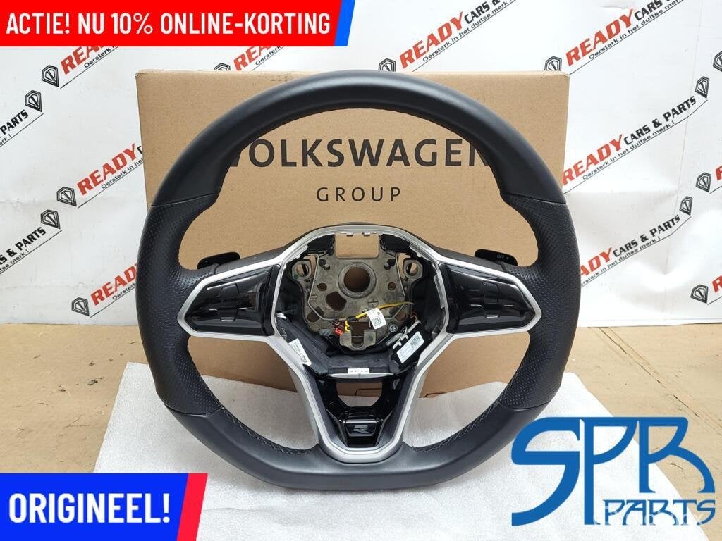Stuurwiel STUUR VW Golf 8 VIII R-LINE TOUCHSCREEN F1 FLIPPER, Volkswagen, Nieuw, Ophalen of Verzenden, Volkswagen
