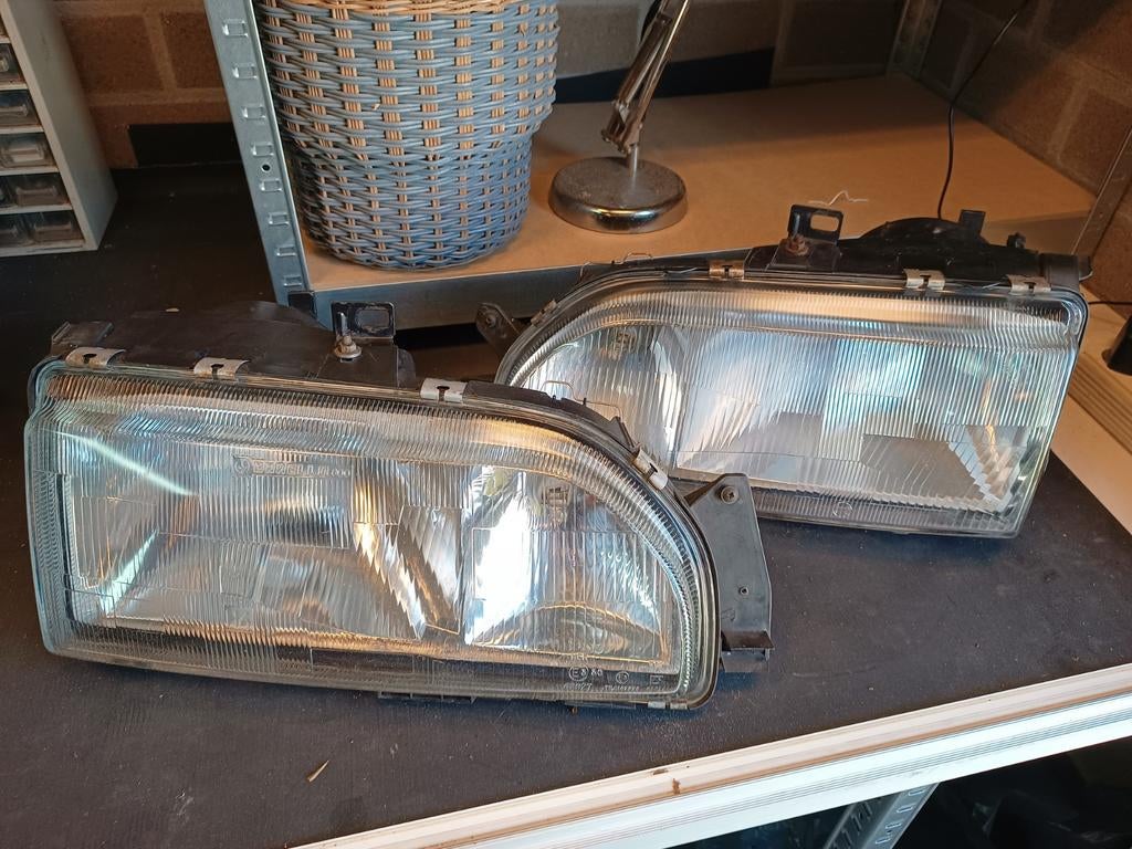 Ford Sierra MK2 Koplampen - Set Links en Rechts, Auto-onderdelen, Verlichting, Ophalen of Verzenden, Ford
