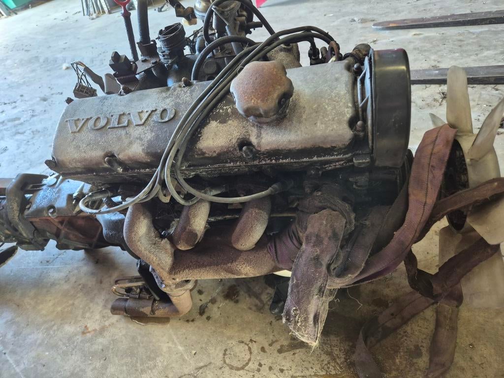 Tekoop volvo b230a met m46 overdrive versnellingsbak motor, Ophalen, Volvo