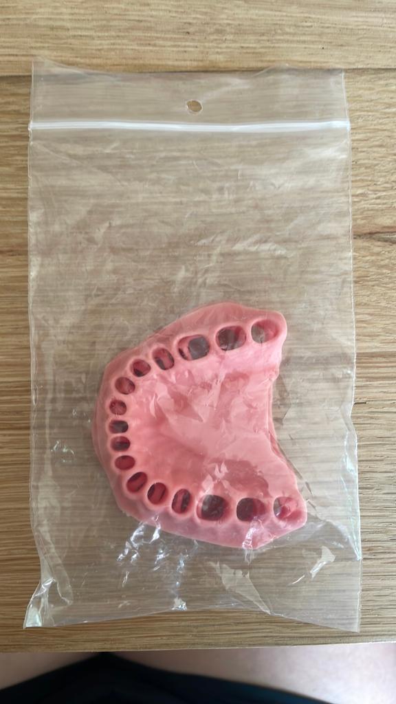 Nieuwe frasaco kaak gingiva set boven- en onderkaak, Ophalen of Verzenden, Zo goed als nieuw