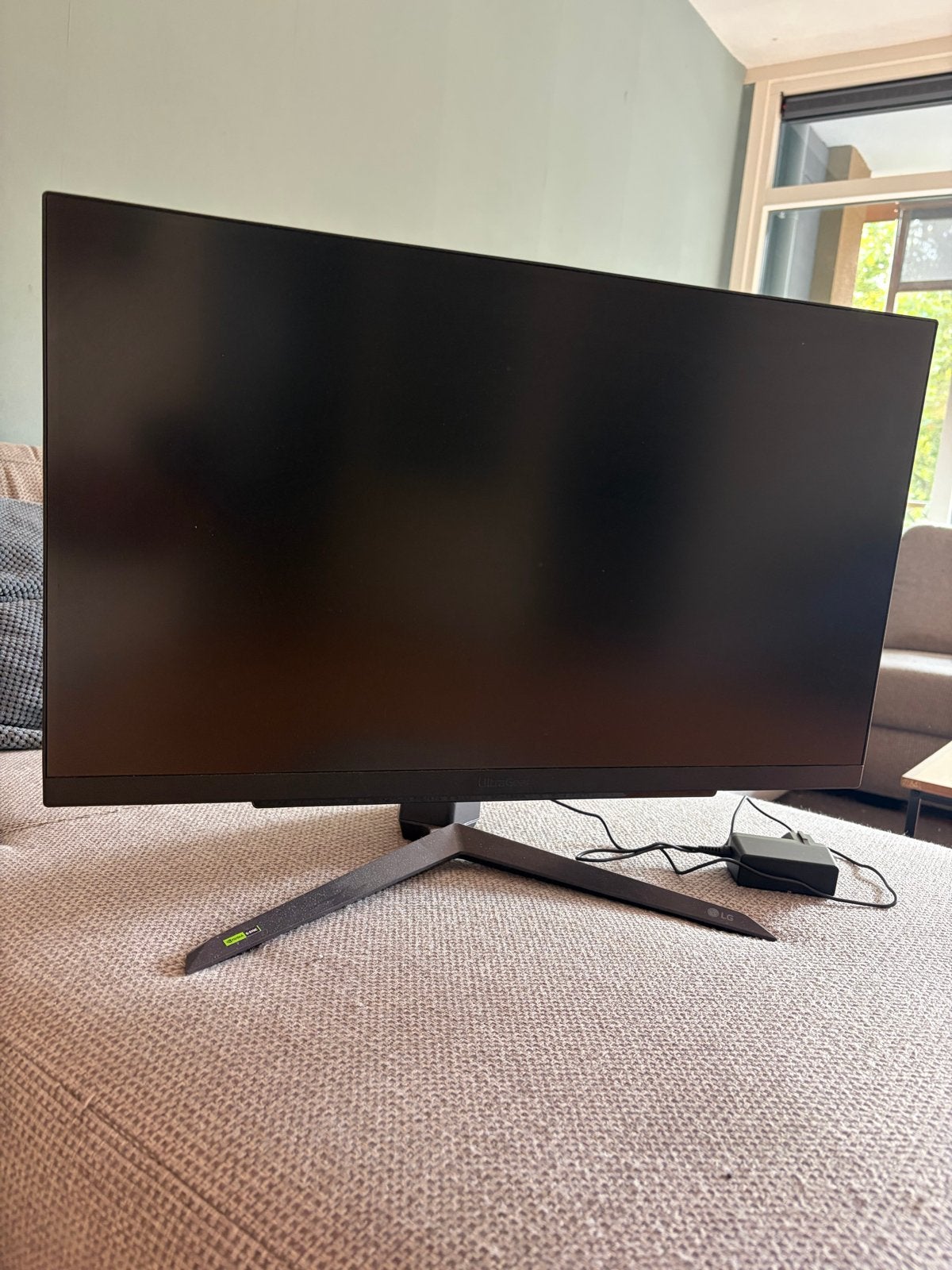 LG Ultragear 27GR75Q-B Gaming Monitor, IPS, In hoogte verstelbaar, Zo goed als nieuw, 1 tot 2 ms