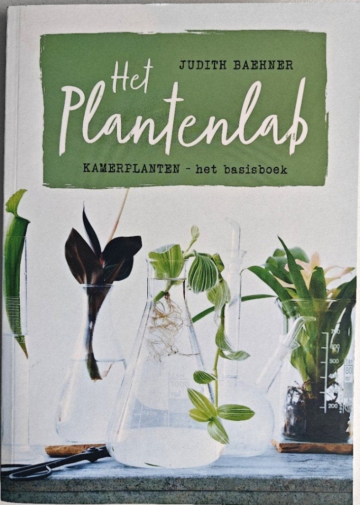 Het Plantenlab: Kamerplanten - Het Basisboek, Boeken, Wonen en Tuinieren, Ophalen of Verzenden, Zo goed als nieuw, Judith Baehner