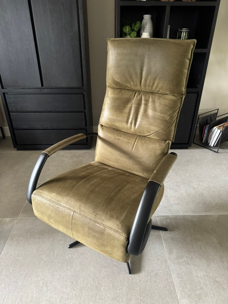 Relaxfauteuil Pronto Wonen, Ophalen, Minder dan 75 cm, Overige materialen, Zo goed als nieuw