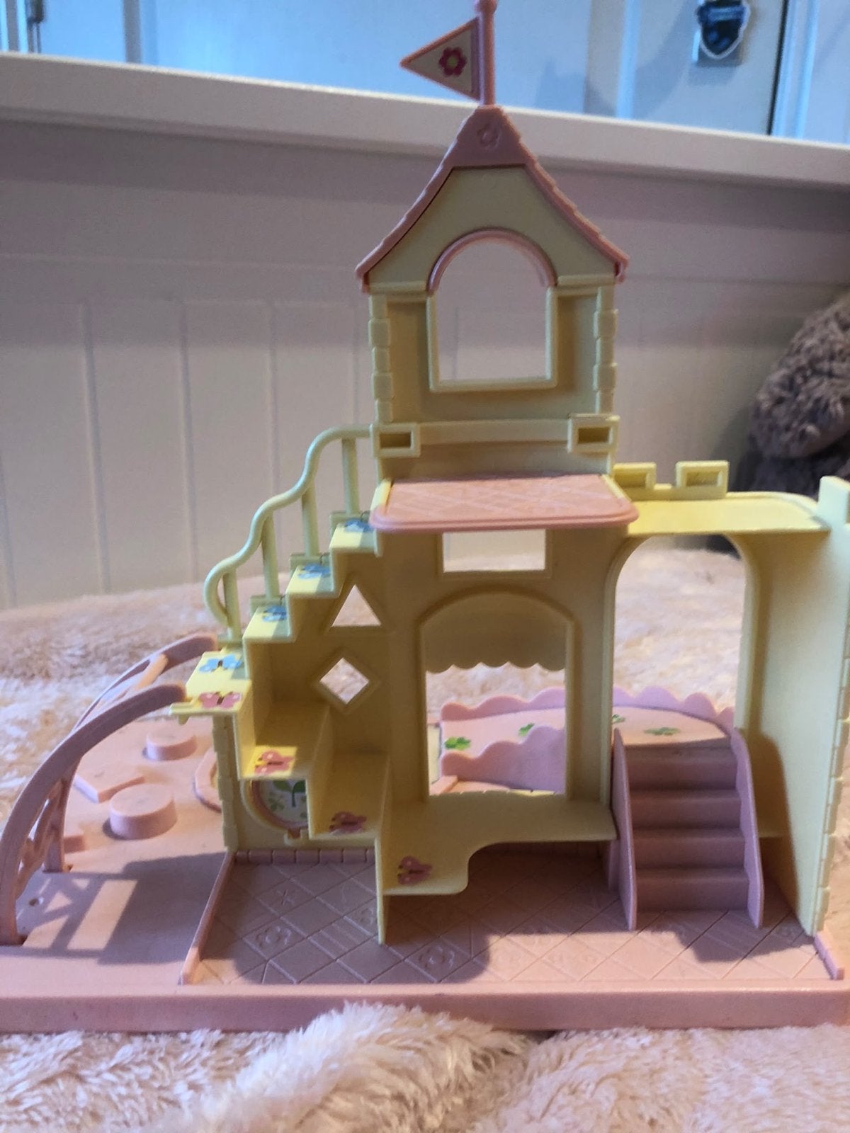 Sylvanian Families Kasteel Speeltuin met wostijnvos Familie, Ophalen, Gebruikt, Jongen of Meisje