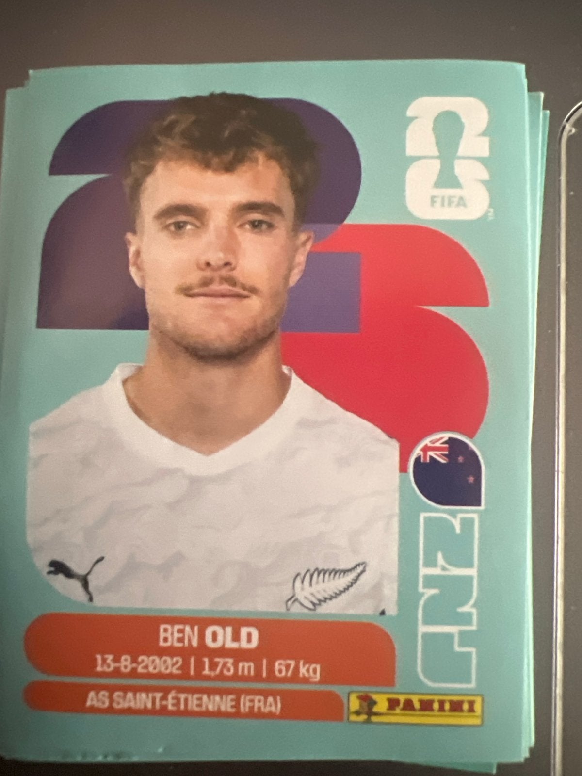 Panini FIFA wk 2026 Ben Old Sticker - AS Saint-Étienne, Albert Heijn, Verzenden