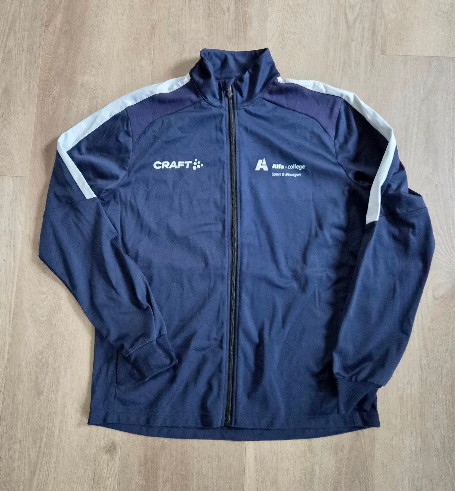 Craft sportjas/vest M. Alfa College MBO-Sport en Beweging, Kleding | Heren, Craft, Ophalen of Verzenden, Gedragen, Algemeen