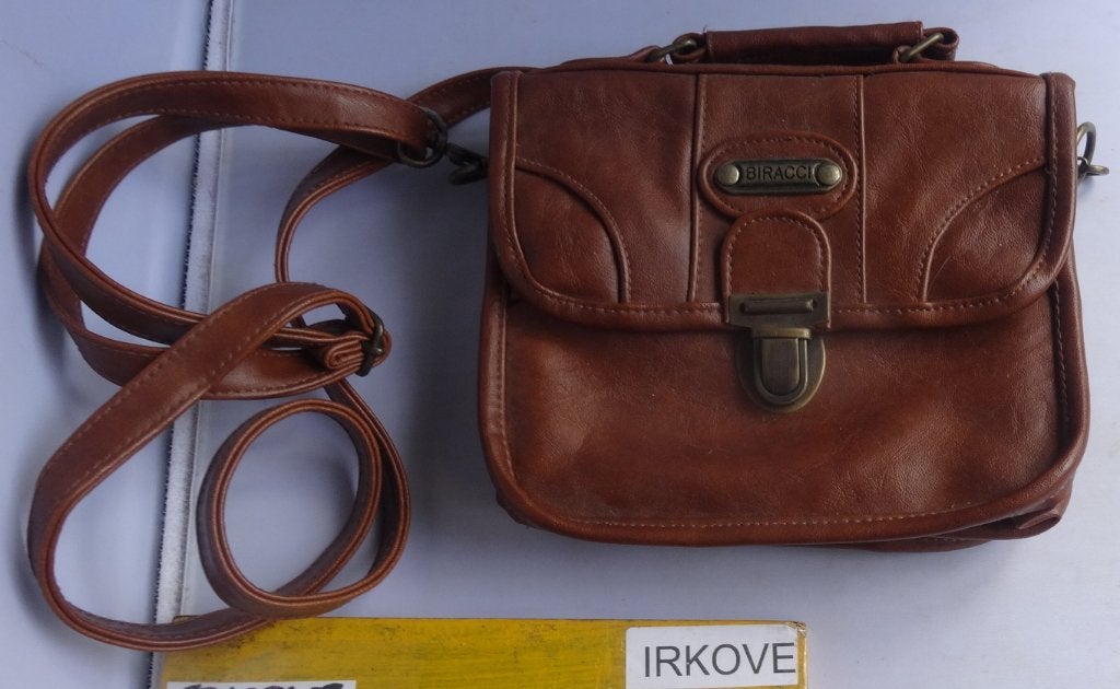 LEUK BRUIN TASJE * Biracci * CROSS OVER *, Verzenden, Nieuw, Bruin, Schoudertasje