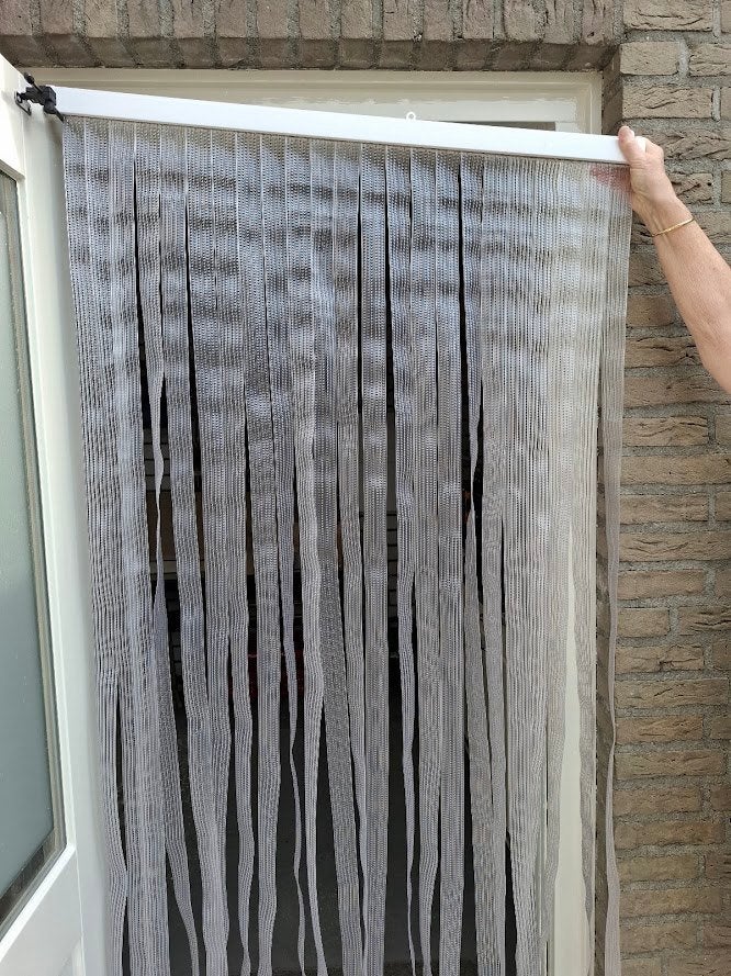 vliegengordijn, Huis en Inrichting, In te korten, Wit, 92 cm, Ophalen of Verzenden