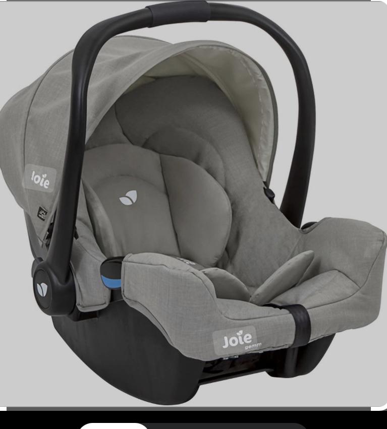 Joie Gemm Autostoeltje - Grijs (0-13 kg), Overige merken, Autogordel, Zo goed als nieuw, 0 t/m 13 kg