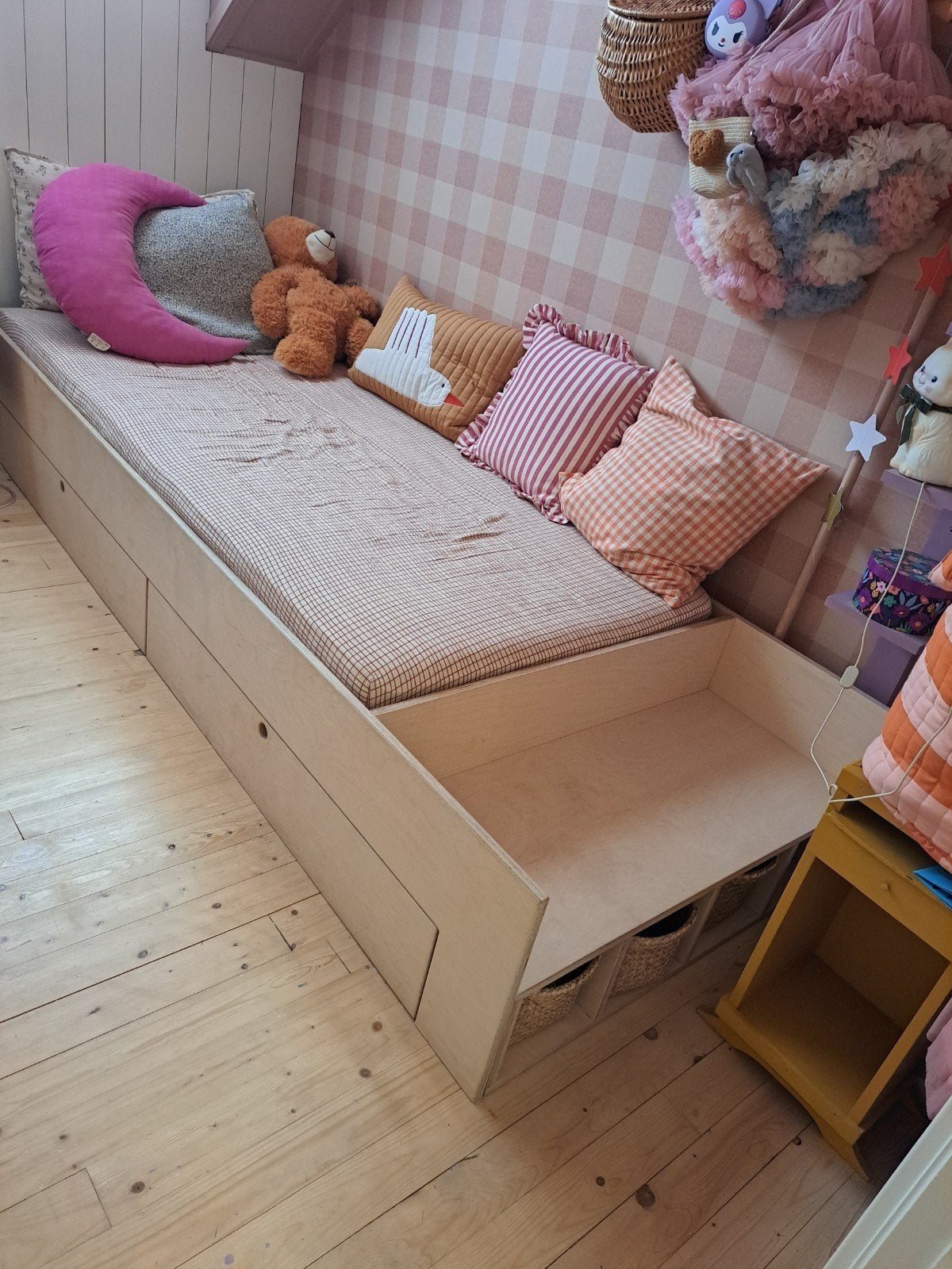 Little dreamers bed Koen, Kinderen en Baby's, Kinderkamer | Bedden, Ophalen, Zo goed als nieuw, 180 cm of meer, 85 tot 100 cm