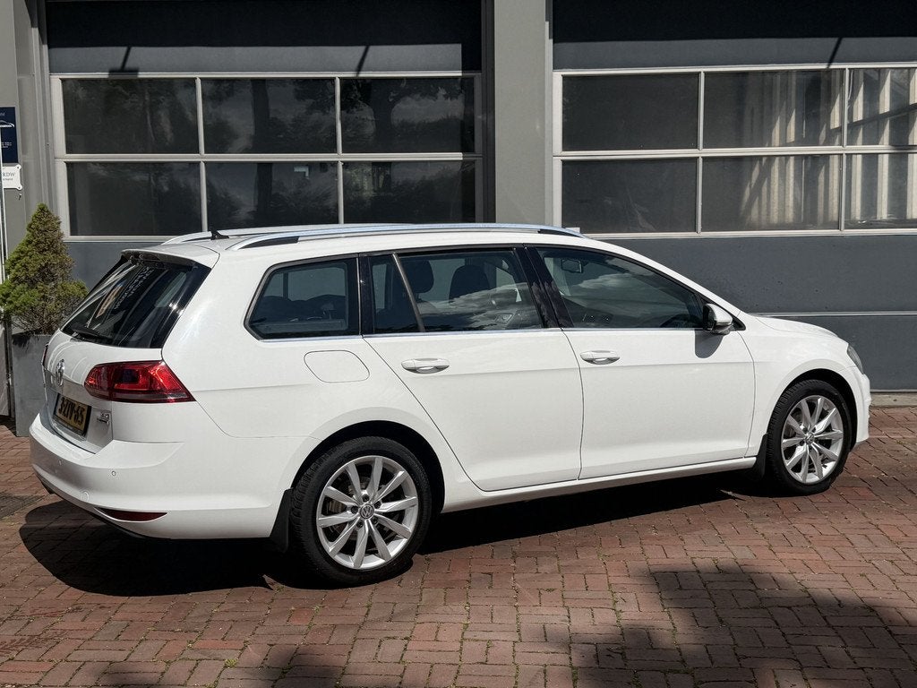 Volkswagen Golf Variant 1.4 TSI Highline Bj 2015 Navi,ClimaA, Euro 5, Stof, Gebruikt, Zwart